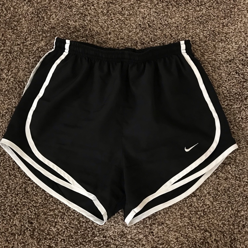 Nike Dri-Fit Black and White Shorts